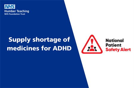Supply shortage of medicines for ADHD   Article Banner