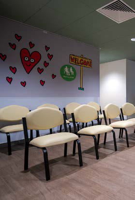 An image of chairs used in a Trust building