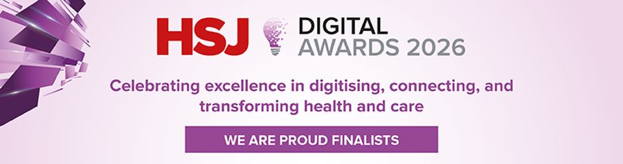 An image showing the HSJ Digital Awards 2026 logo.