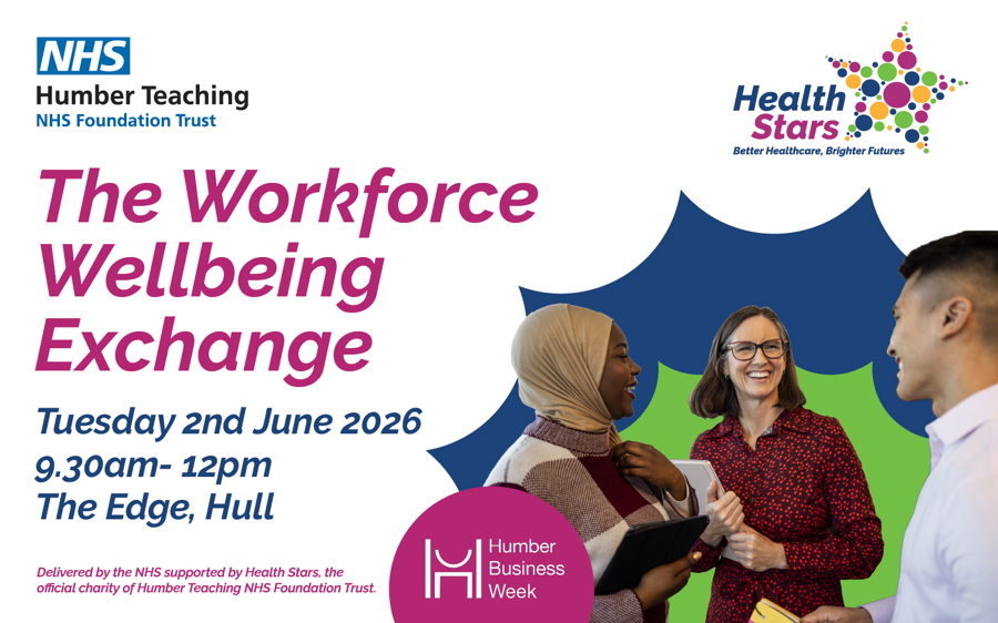 A picture of the Health Stars event promotion at the Edge, Hull. Thursday 2nd June 2026, 9:30am-12pm